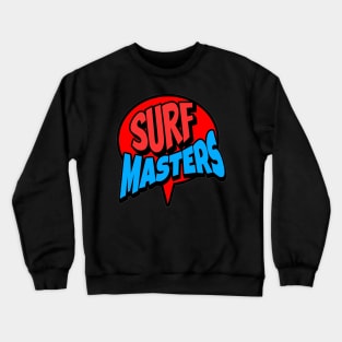 Surf Masters , Hello Summer Vintage Funny Surfer Riding Surf Surfing Lover Gifts Crewneck Sweatshirt